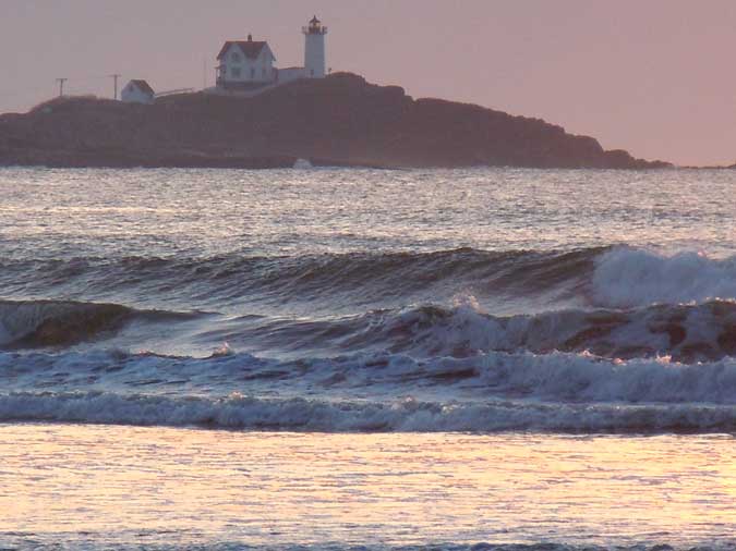 Waves & Lighthouse