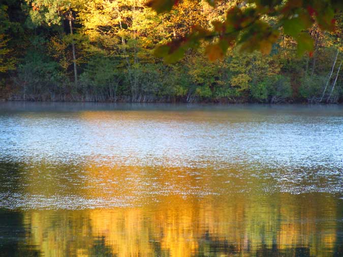 Walden Pond in Autumn II